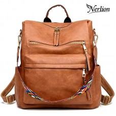 Women Backpack Multipurpose Designer PU Leather Shoulder Bags